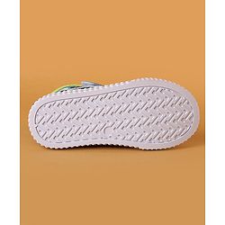 Cute Walk by Babyhug Casual Shoes with Velcro Closure Camouflage Print - Blue