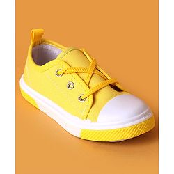 Cute Walk by Babyhug Casual Shoes - Yellow