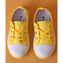 Cute Walk by Babyhug Casual Shoes - Yellow