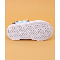 Cute Walk by Babyhug Casual Shoes with Velcro Closure Shark Printed - Blue
