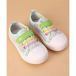 Cute Walk by Babyhug Casual Shoes Velcro Closure - Green - EU 26 Green