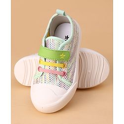 Cute Walk by Babyhug Casual Shoes Velcro Closure - Green - EU 26 Green