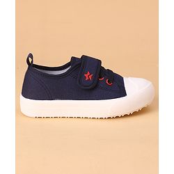 Cute Walk by Babyhug Velcro Closure Casual Shoes - Navy Blue