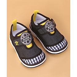 Cute Walk by Babyhug Musical Casual Shoes with Velcro Closure- Navy Blue