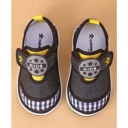 Cute Walk by Babyhug Musical Casual Shoes with Velcro Closure- Navy Blue
