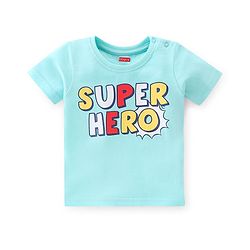 Babyhug Cotton Half Sleeves Striped T-Shirts With Super Hero Graphics Pack of 3 - Multicolor