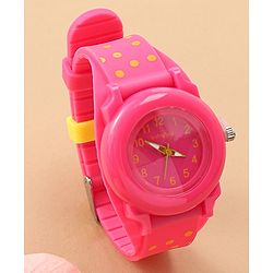 Babyhug Free Size Analog Watch - Yellow