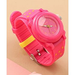 Babyhug Free Size Analog Watch - Yellow