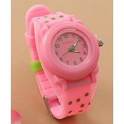 Babyhug Free Size Analog Watch - Yellow
