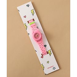 Babyhug Free Size Analog Watch - Yellow