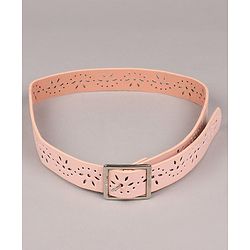 Babyhug Free Size Belt with Square Buckle - Pink