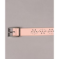 Babyhug Free Size Belt with Square Buckle - Pink