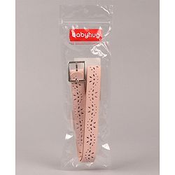 Babyhug Free Size Belt with Square Buckle - Pink