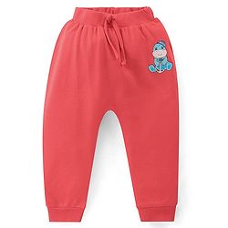 Babyhug Interlock Cotton Knit Full Length Stripes & Dino Print Diaper Pants Pack of 3 - Multicolour