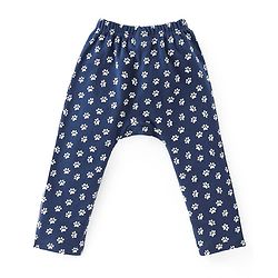 Babyhug Interlock Cotton Knit Full Length Diaper Pants Lion Print Pack of 3 - Multicolor
