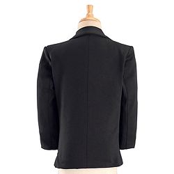 Babyhug Full Sleeves Stretch Party Suit Solid Colour - White & Black