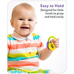 Babyhug Fish Shaped Silicone Teether- Multicolor