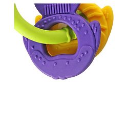 Babyhug Fish Shaped Silicone Teether- Multicolor