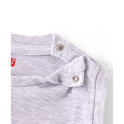 Babyhug Cotton Woven Half Sleeves Solid Shirt with T-Shirt - Blue