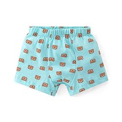 Babyhug 100% Cotton Bear Printed Trunks Pack of 5 - Multicolour