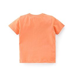 Babyhug Cotton Knit Half Sleeves T-Shirt Striped & Beach Theme Graphics Pack of 3 - Multicolour