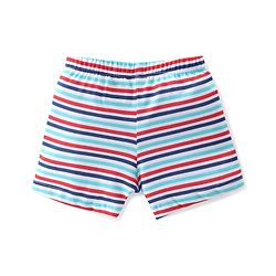 Babyhug 100% Cotton Briefs Striped & Football Printed Pack of 3 - Blue
