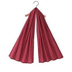 Babyhug 100% Cotton Woven Full Sleeves Kurti Palazzo And Dupatta With Ikat Print - Maroon