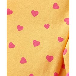 Babyhug Knit Three Fourth Leggings Floral Hearts & Solid Print Pack of 3 -Multicolour