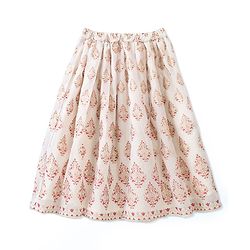 Babyhug Woven Sleeveless Embroidered Choli With Foil Printed Lehenga & Dupatta Set - White & Pink