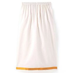 Babyhug Woven Half Sleeves Shirt & Mundu Set Solid Color - Orange