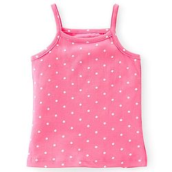 Babyhug 100% Cotton Knit Single Jersey Sleeveless Slips  With Floral & Deer Print Pack Of 3 - White Pink & Yellow