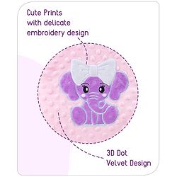 Babyhug Bubble Giraffe Embroidered 3 in 1 Baby Carry Nest Cum Sleeping Bag - Off White