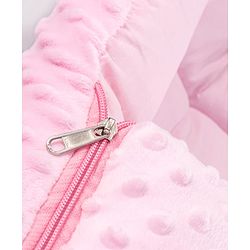Babyhug Bubble Giraffe Embroidered 3 in 1 Baby Carry Nest Cum Sleeping Bag - Off White
