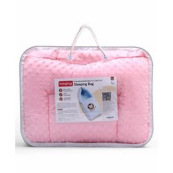 Babyhug Bubble Giraffe Embroidered 3 in 1 Baby Carry Nest Cum Sleeping Bag - Off White
