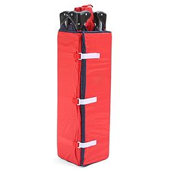 Babyhug Amaze Playpen cum Travel Cot with Mattress & Mosquito Net  Red| Easy Assembly| Compact Fold| Mesh Sides| Zipper Opening for Fun-play| Storage cum Carry Bag| Wheels with Lock