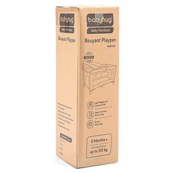 Babyhug Amaze Playpen cum Travel Cot with Mattress & Mosquito Net  Red| Easy Assembly| Compact Fold| Mesh Sides| Zipper Opening for Fun-play| Storage cum Carry Bag| Wheels with Lock