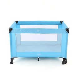 Babyhug Bouyant 3 in 1 Playpen cum Cot with Mosquito Net - Dark Blue