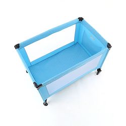 Babyhug Bouyant 3 in 1 Playpen cum Cot with Mosquito Net - Dark Blue