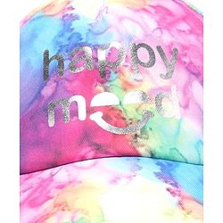Babyhug Cotton Knit Summer Cap Tie & Die Pattern - Multicolour