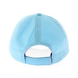 Babyhug Cotton blend Summer Caps Helicopter Print- Sky Blue