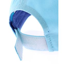 Babyhug Cotton blend Summer Caps Helicopter Print- Sky Blue