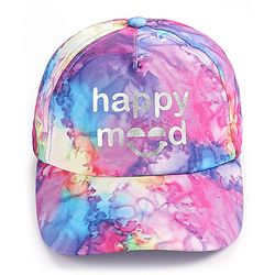 Babyhug Cotton Blend Woven Summer Cap - Multicolour