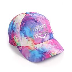 Babyhug Cotton Blend Woven Summer Cap - Multicolour