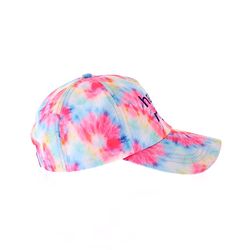 Babyhug Cotton Blend Summer Cap Text Print- Pink