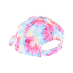 Babyhug Cotton Blend Summer Cap Text Print- Pink
