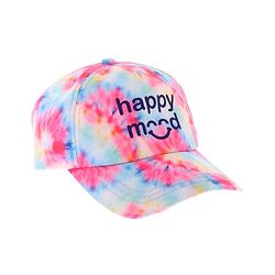 Babyhug Cotton Blend Summer Cap Text Print- Multicolor