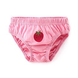 Babyhug 100% Cotton Antibacterial Panties With Floral Print Pack of 3 - Multicolour