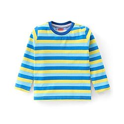 Babyhug 100% Cotton Knit Full Sleeves T-Shirt With Skateboard Graphics Pack Of 3 - Multicolour
