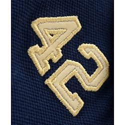 Babyhug Interlock Knit Full Sleeves Romper Soccer Ball Patch - Navy Blue
