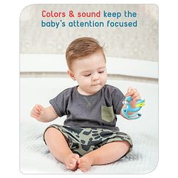 Babyhug Rabbit Shape Rattle - Blue